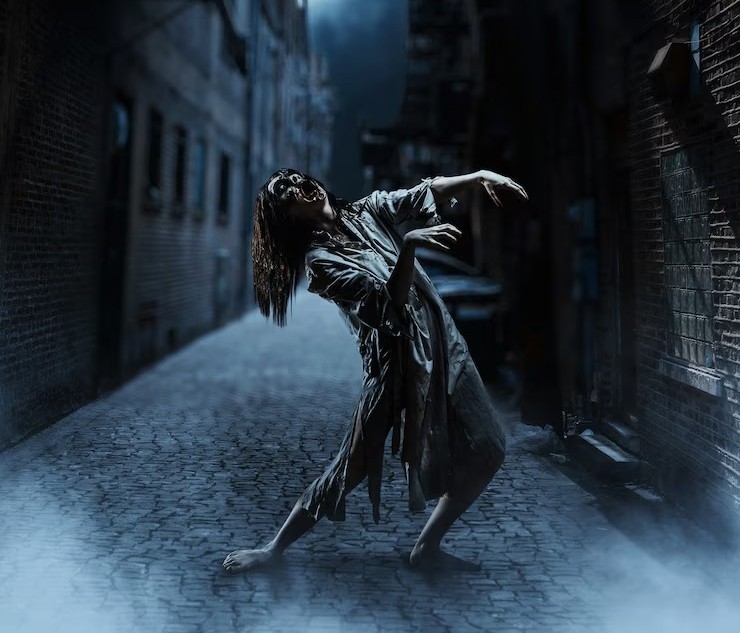 एक छोटे से गांव में  पुराना हवेली....